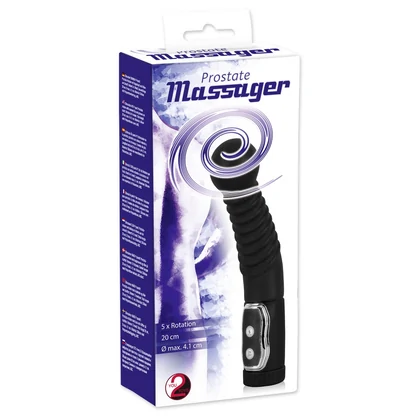 Vibrator Bărbați Pentru Prostată Twister Negru