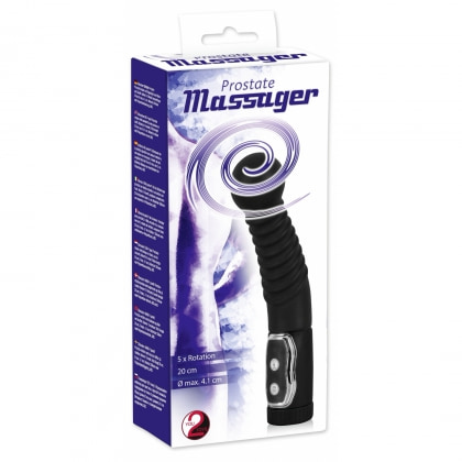 Vibrator Bărbați Pentru Prostată Twister Negru