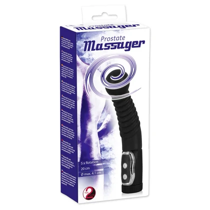 Vibrator Bărbați Pentru Prostată Twister Negru