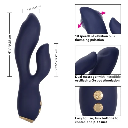 Vibrator Chic Blossom Albastru