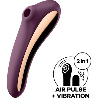 Vibrator Clitoridian Dual Kiss Air Pulse Mov