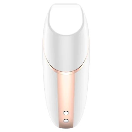Vibrator Clitoridian Love Triangle Alb