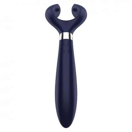 Vibrator Cuplu Partner Multifun 3 Albastru
