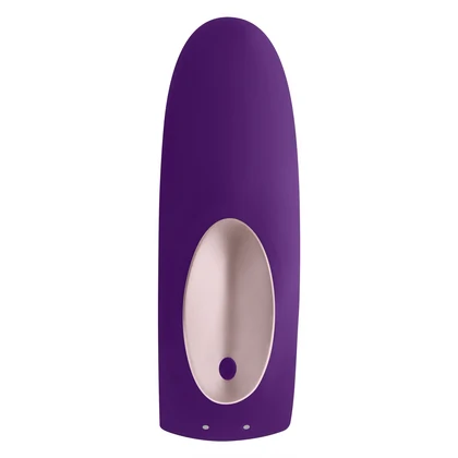 Vibrator Cuplu Partner Plus Cu Telecomandă Mov