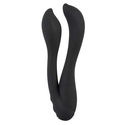 Vibrator Double Julie 2-Armed Negru