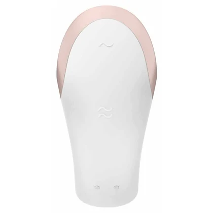 Vibrator Double Love Luxury Partner Alb