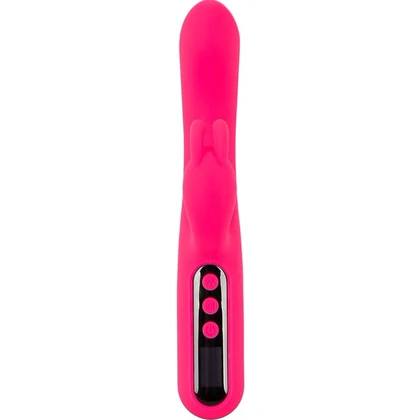 Vibrator Dublu Sunset Rabbit 10 Moduri Reîncărcabil Roz