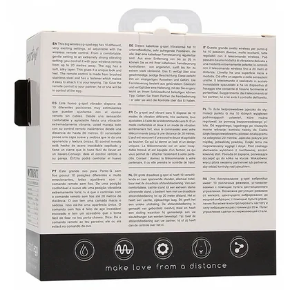 Vibrator Egg Wireless Vibrating Punctul G Negru