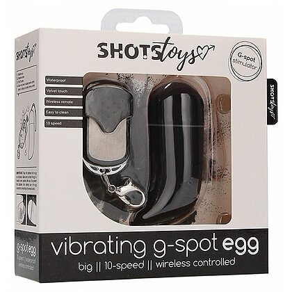 Vibrator Egg Wireless Vibrating Punctul G Negru