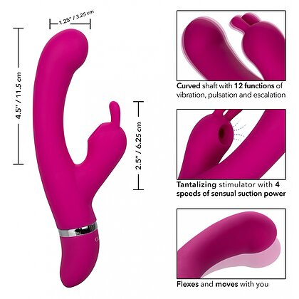 Vibrator Foreplay Frenzy Bunny Kisser Roz