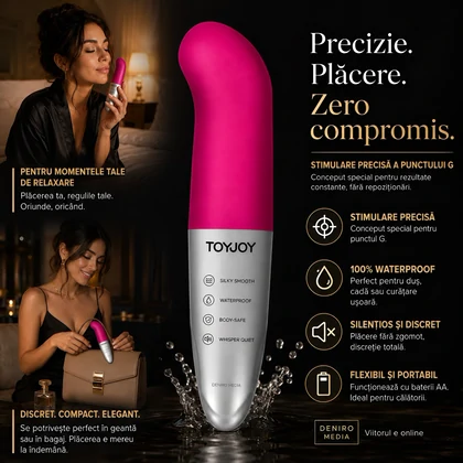 Vibrator Funky Viberette Punct G Roz