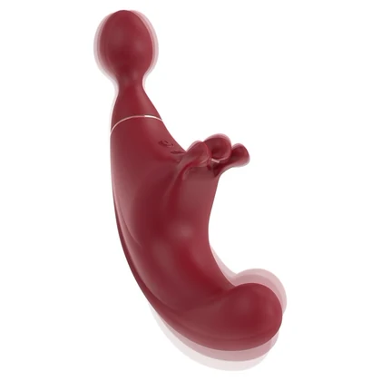 Vibrator Fusion Clitoral And Punctul G Dual Climax Roșu