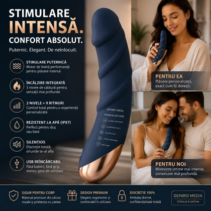 Vibrator Goddess Collection Atlas Albastru