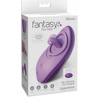 Vibrator Her Silicone Fun Tongue Mov