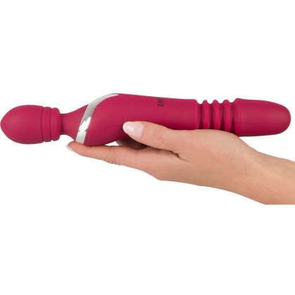 Vibrator Javida Warming And Thrusting Roșu