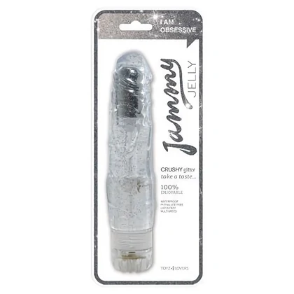 Vibrator Jelly Crushy Glitter Transparent