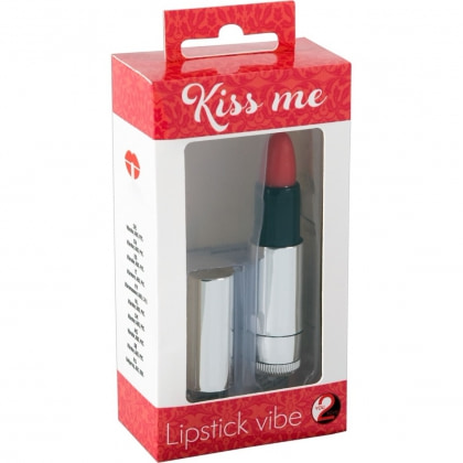 Vibrator Kiss Me Lipstick Roșu