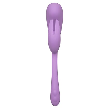 Vibrator Liquid Silicone Dual Flicker Mov