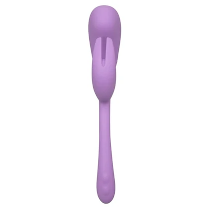 Vibrator Liquid Silicone Dual Flicker Mov