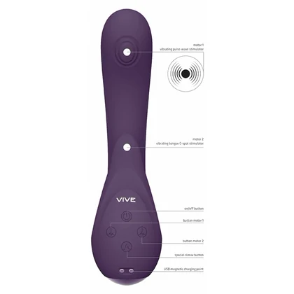 Vibrator Miki Pulse Wave Flickering Punct G Mov