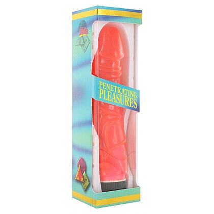 Vibrator Moale Seven Creations 21cm Roșu