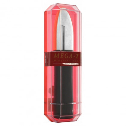 Vibrator Multispeed Mega-Top Argintiu