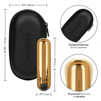 Vibrator Ou Rechargeable Hideaway Auriu