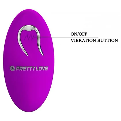 Vibrator Pentru Cupluri Cu Telecomandă Mov