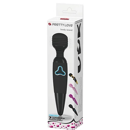 Vibrator Pretty Love Body Wand Negru