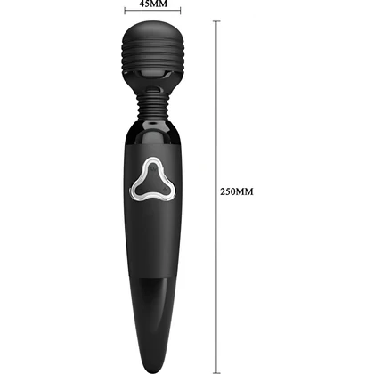 Vibrator Pretty Love Body Wand Negru