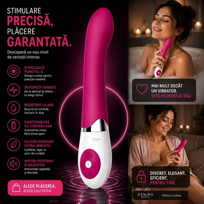 Vibrator Curbat Pentru Punctul G Roz