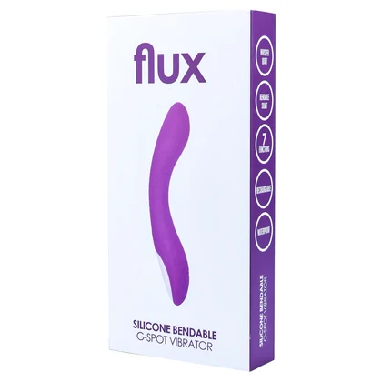 Vibrator Punctul G FLUX Silicone Bendable Mov
