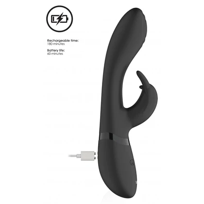 Vibrator Rabbit Cato Pulse Punctul G Negru