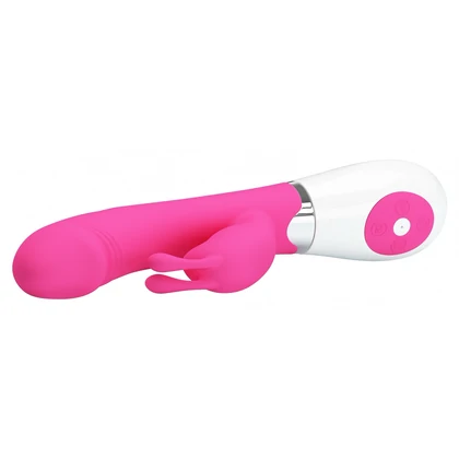 Vibrator Rabbit cu Voce Pretty Love Gene Roz