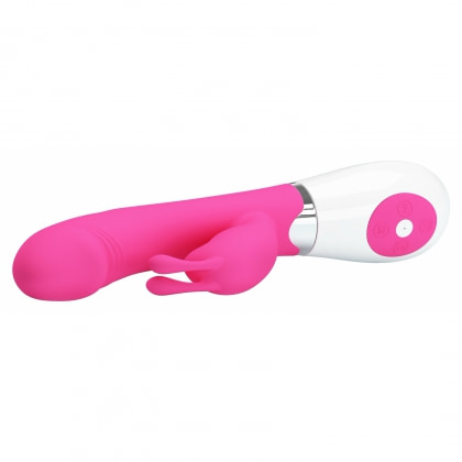 Vibrator Rabbit cu Voce Pretty Love Gene Roz