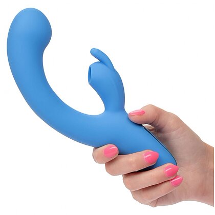 Vibrator Rabbit Elite Suction Albastru