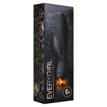 Vibrator Rabbit Every Girl Rocks Negru