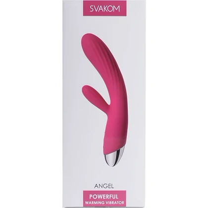 Vibrator Rabbit Încălzire Svakom Angel Roz