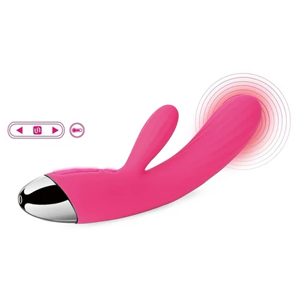 Vibrator Rabbit Încălzire Svakom Angel Roz