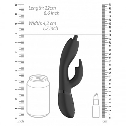 Vibrator Rabbit Nilo Negru