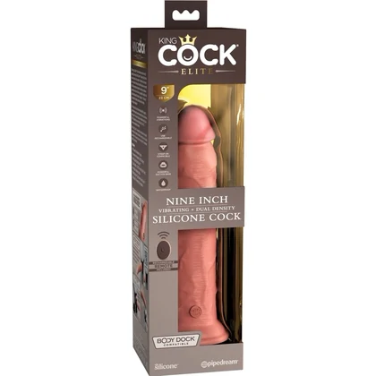Vibrator Realistic KCE 9 DD Light