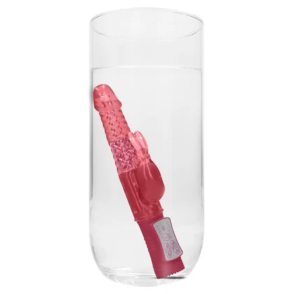 Vibrator Rotating Rabbit Roșu