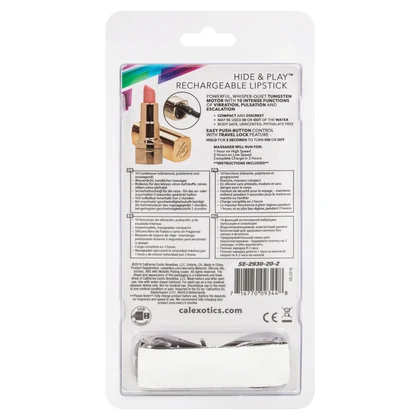 Vibrator Ruj Hide And Play Roz