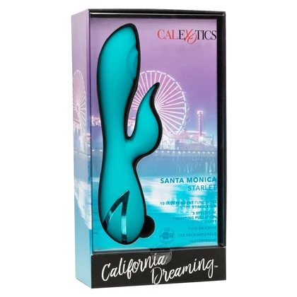 Vibrator Santa Monica Starlet Albastru