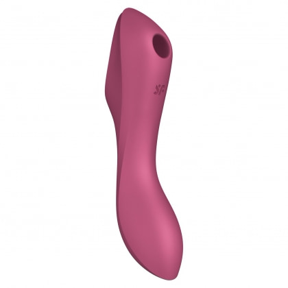 Vibrator Satisfyer Curvy Trinity 3 Roșu