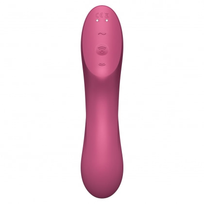 Vibrator Satisfyer Curvy Trinity 3 Roșu