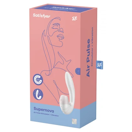 Vibrator Satisfyer Supernova Alb