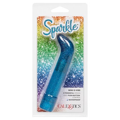 Vibrator Sparkle Mini G-Vibe Albastru