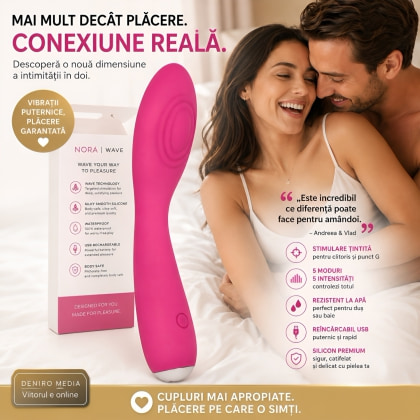 Vibrator Svakom Iris Clitoris Și Punct G Roșu