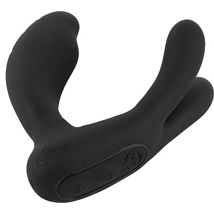 Vibrator Sweet Smile G Punct 3 Motoare Reîncărcabil Negru